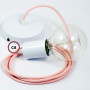 Pendel-singolo-lampada-sospensione-cavo-tessile-Effetto-Seta-Rosa-Baby-RM16-122522888564-4