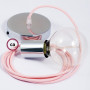 Pendel-singolo-lampada-sospensione-cavo-tessile-Effetto-Seta-Rosa-Baby-RM16-122522888564-5