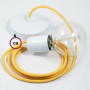 Pendel-singolo-lampada-sospensione-cavo-tessile-Effetto-Seta-Giallo-RM10-122522891829-4