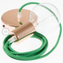 Pendel-singolo-lampada-sospensione-cavo-tessile-Effetto-Seta-Verde-RM06-122522893008-6