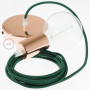 Pendel-singolo-lampada-sospensione-cavo-tessile-Effetto-Seta-Verde-scuro-RM21-122522894030-3