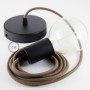 Pendel-singolo-lampada-sospensione-cavo-tessile-Cotone-Marrone-RC13-122522897453-3