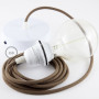 Pendel-per-paralume-lampada-sospensione-cavo-tessile-Cotone-Marrone-RC13-122522901543-4
