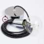 Pendel-singolo-lampada-sospensione-cavo-tessile-Lino-Naturale-Antracite-RN03-122522902705-6