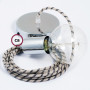 Pendel-singolo-lampada-sospensione-cavo-tessile-Stripes-Corteccia-RD53-122522908088-5