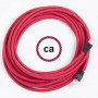 Cavo-Lan-Ethernet-Cat-5e-RJ45-rotondo-rivestito-in-tessuno-effetto-Seta-Tint-122522913283