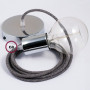 Pendel-singolo-lampada-sospensione-cavo-tessile-ZigZag-Antracite-RD74-122522916139-5