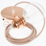 Pendel-per-paralume-lampada-sospensione-cavo-tessile-ZigZag-Rosa-Antico-RD71-122522920735-6