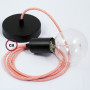 Pendel-singolo-lampada-sospensione-cavo-tessile-ZigZag-Arancione-RZ15-122522933474-5