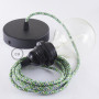 Pendel-per-paralume-lampada-sospensione-cavo-tessile-Pixel-Verde-RX05-122522962035-3
