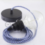 Pendel-per-paralume-lampada-sospensione-cavo-tessile-Pixel-Turchese-RX03-122522963025-4