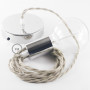 Pendel-singolo-lampada-sospensione-cavo-tessile-Cotone-Tortora-TC43-122522968470-3
