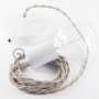 Pendel-singolo-lampada-sospensione-cavo-tessile-Cotone-Tortora-TC43-122522968470-4