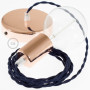 Pendel-singolo-lampada-sospensione-cavo-tessile-Effetto-Seta-Blu-Scuro-TM20-122522979429-6