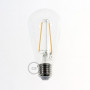 Lampadina-Trasparente-LED-Edison-ST64-Filamento-Lungo-4W-E27-Decorativa-Vintage-122522989603-3