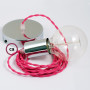 Pendel-singolo-lampada-sospensione-cavo-tessile-Effetto-Seta-Fucsia-TM08-122522991945-6