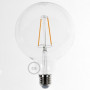 Lampadina-Trasparente-LED-Globo-G125-Filamento-Lungo-4W-E27-Decorativa-Vintage-2-122522992190