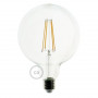Lampadina-Trasparente-LED-Globo-G95-Filamento-Lungo-75W-E27-Decorativa-Vintage-122523027016