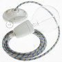 Pendel-in-porcellana-lampada-sospensione-cavo-tessile-Stripes-Blu-Steward-RD55-122523045256