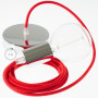 Pendel-singolo-lampada-sospensione-cavo-tessile-Cotone-Rosso-Fuoco-RC35-122523048505-5