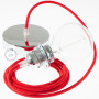 Pendel-per-paralume-lampada-sospensione-cavo-tessile-Cotone-Rosso-Fuoco-RC35-122523050263-5