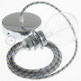 Pendel-per-paralume-lampada-sospensione-cavo-tessile-Stripes-Blu-Steward-RD55-122523054574-5