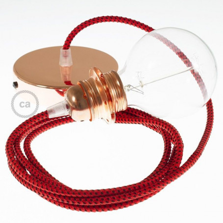 Pendel-per-paralume-lampada-sospensione-cavo-tessile-3D-Red-Devil-RT94-122523066579