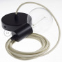 Pendel-singolo-lampada-sospensione-cavo-tessile-Effetto-Seta-Avorio-RM00-122523068189-3
