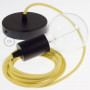 Pendel-singolo-lampada-sospensione-cavo-tessile-Cotone-Giallo-Pastello-RC10-122523075358-5