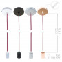 Pendel-singolo-lampada-sospensione-cavo-tessile-Cotone-Giallo-Pastello-RC10-122523075358-8