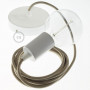Pendel-singolo-lampada-sospensione-cavo-tessile-Effetto-Seta-Cipria-RM27-122523076555-3