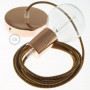 Pendel-singolo-lampada-sospensione-cavo-tessile-ZigZag-Oro-e-Bordeaux-RZ23-122523078035-3