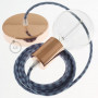 Pendel-singolo-lampada-sospensione-cavo-tessile-Cotone-Bicolore-Grigio-Pietra-e-122523080264-6