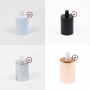 Pendel-singolo-lampada-sospensione-cavo-tessile-Cotone-Bicolore-Rosa-Antico-e-G-122523082110-10