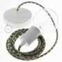Pendel-singolo-lampada-sospensione-cavo-tessile-Cotone-Bicolore-Verde-Timo-e-To-122523088763-3