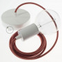 Pendel-singolo-lampada-sospensione-cavo-tessile-Cotone-ZigZag-Rosso-Fuoco-e-Gri-122523093993-4