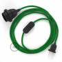 SnakeBis-cablaggio-con-portalampada-cavo-tessile-Glitterato-Verde-RL06-122523204228-6