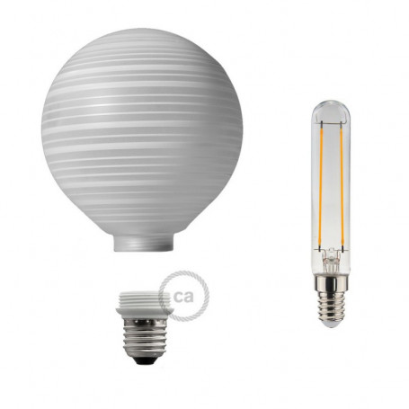lampadina-decorativa-componibile-led-g125-con-vetro-bianco-con-linee-orizzontali-5w-e27-dimmerabile-2700k