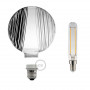 lampadina-decorativa-componibile-led-g125-con-vetro-bianco-con-cerchi-bianchi-e-neri-5w-e27-dimmerabile-2700k