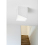 lampada da soffitto in gesso Cubo Philius PL T199 3