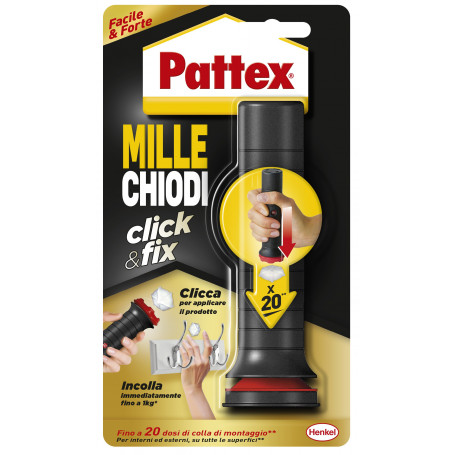 PATTEX MILLECHIODI C/DOSATORE 'CLICK & FIX'