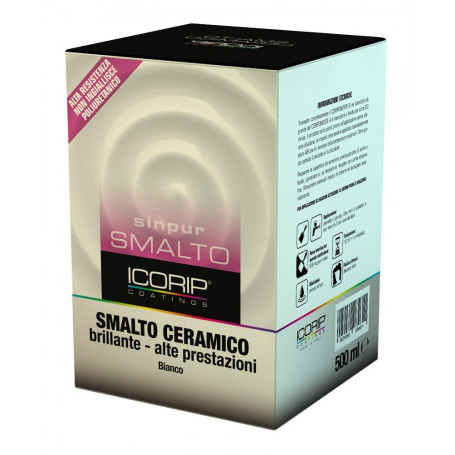 SMALTO CERAMICO SINPUR BIANCO LT.0,500