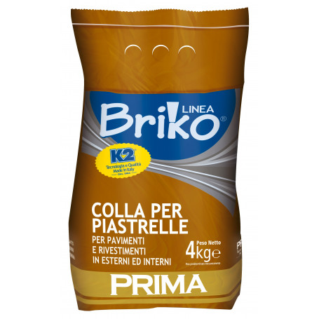 LINEA BRIKO COLLA PIASTRELLE EXTRA DA KG. 4