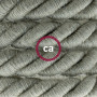 Cordone-XL-cavo-elettrico-3x075-Rivestimento-in-lino-naturale-Diametro-16mm-122521573618