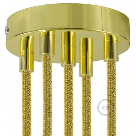 Kit-rosone-5-fori-ottonato-120-mm-con-serracavi-cilindrici-in-metallo-ottonato-122521714454