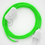 Cablaggio-per-lampada-cavo-RF06-Effetto-Seta-Verde-Fluo-180-m-Scegli-il-color-122522766207