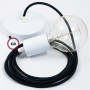Pendel-singolo-lampada-sospensione-cavo-tessile-Effetto-Seta-Blu-Scuro-RM20-122522858870-3