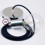 Pendel-singolo-lampada-sospensione-cavo-tessile-Effetto-Seta-Blu-Scuro-RM20-122522858870-5