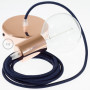 Pendel-singolo-lampada-sospensione-cavo-tessile-Effetto-Seta-Blu-Scuro-RM20-122522858870-6