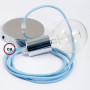 Pendel-singolo-lampada-sospensione-cavo-tessile-Effetto-Seta-Azzurro-Baby-RM17-122522877371-5
